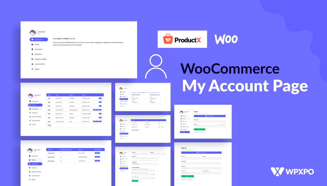 How to Create and Customize WooCommerce My Account Page