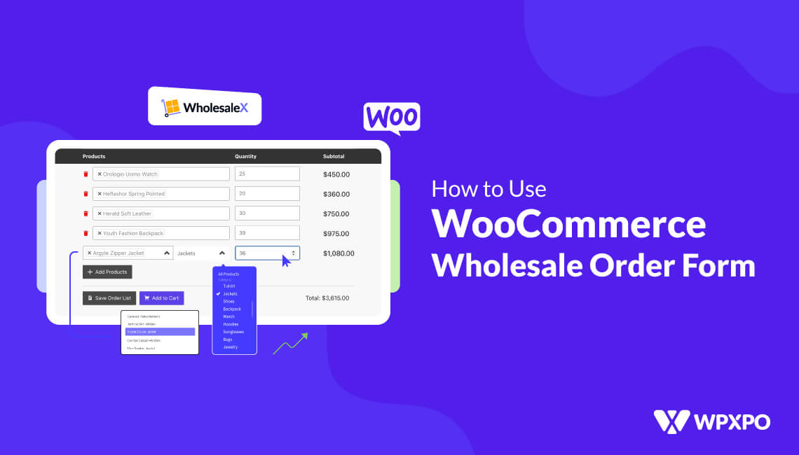 How to Use the WooCommerce Wholesale Order Form of WholesaleX