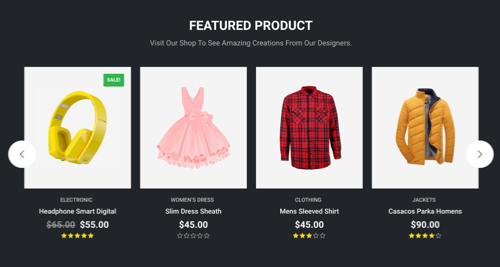 Product Grid #1 – Preset Design 2