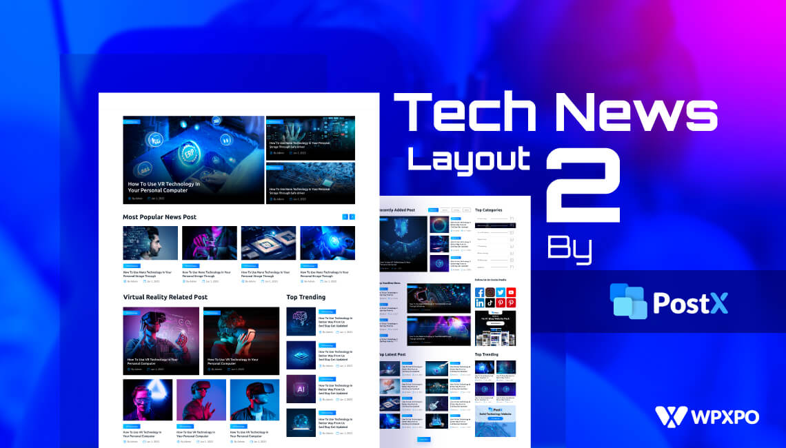 Tech News Layout 2