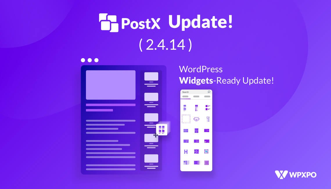 WordPress Widgets Ready Update