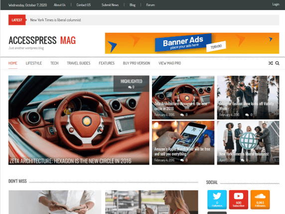 39 Best Free WordPress Magazine Themes 2021