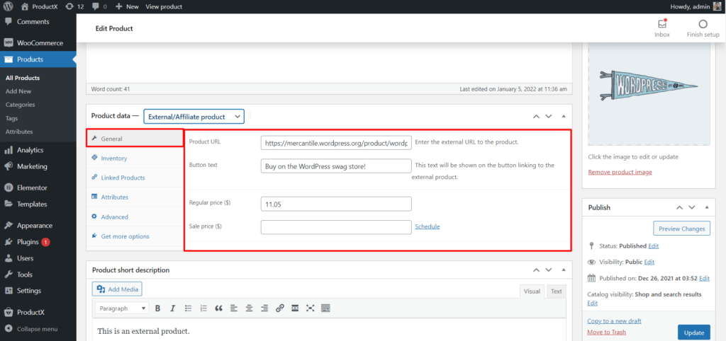 Fill up all Required Fields