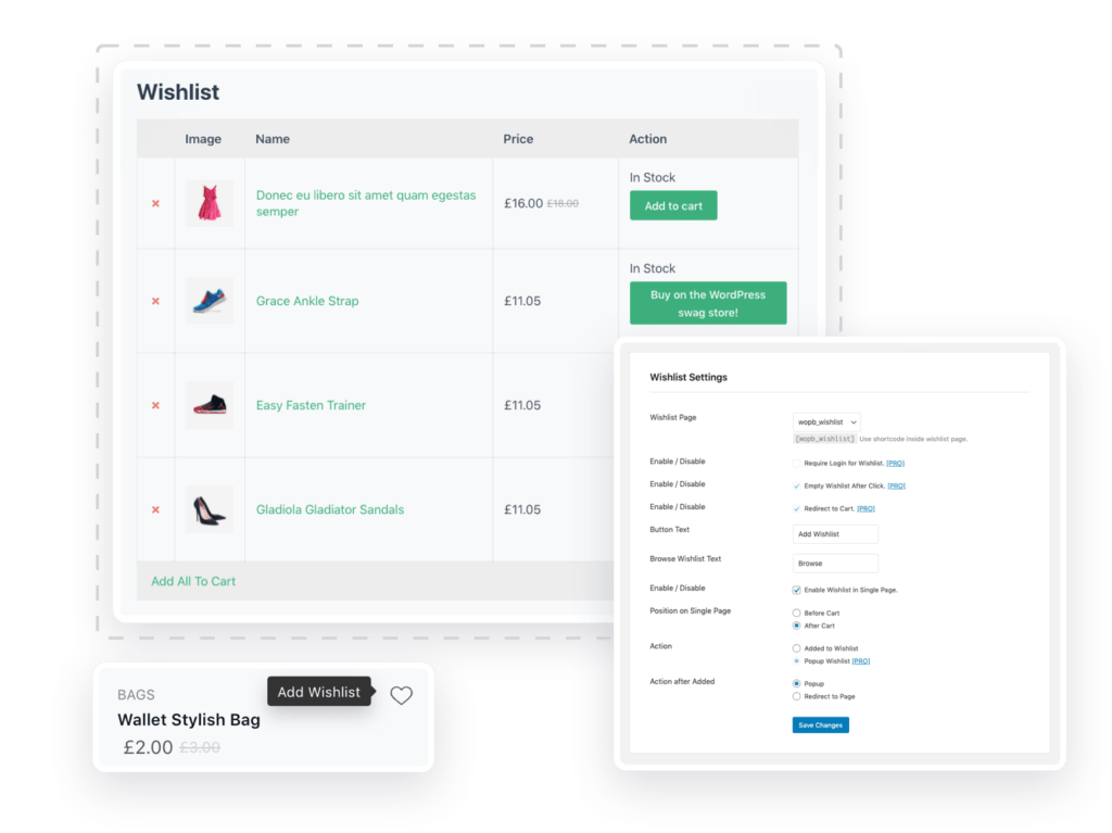 WooCommerce Wishlist