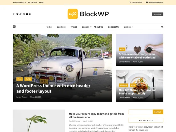 block wp