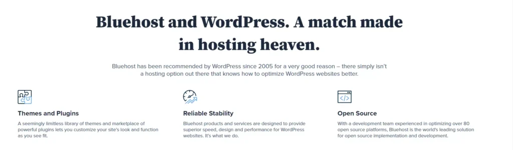 Bluehost web hosting